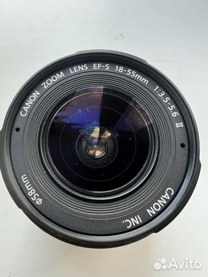 Canon efs 18-55 объектив