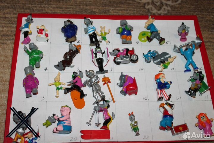 Игрушки из шоколадных яиц, ч.9