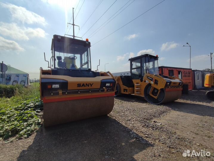 Дорожный каток Sany STR130C-8S, 2023