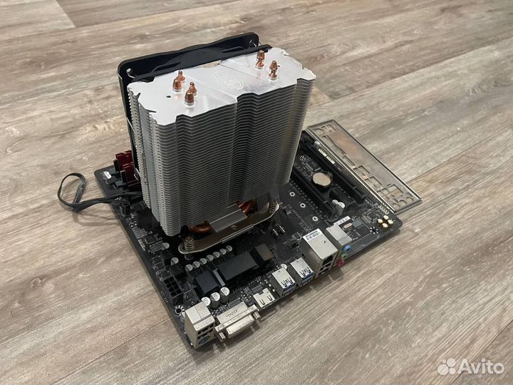 Комплект- Материнская плата, процессор, оперативка