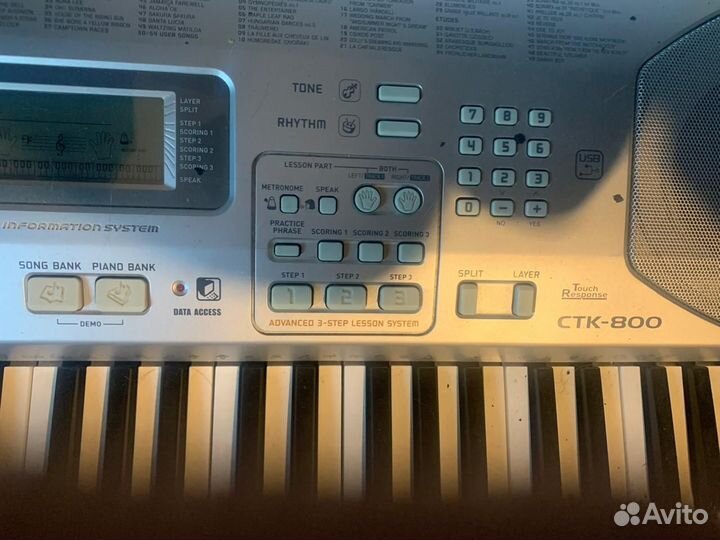 Синтезатор casio CTK-800