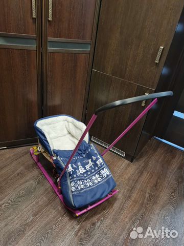 Детские санки с колесами