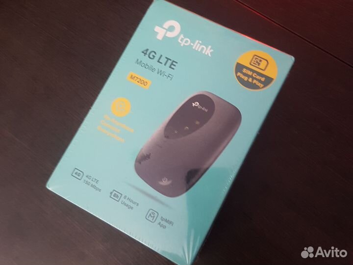 Портативный роутер tp-link 4G LTE M7200