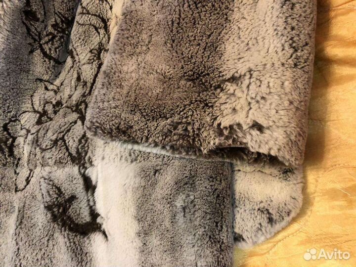 Шуба мутон норка