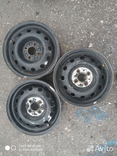 Диски штампованные r14 на hyundai