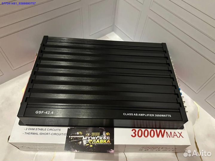 Новый усилитель GSF-42.4 3000W