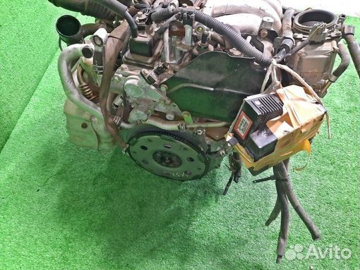 Двигатель в сборе двс mitsubishi pajero IO H76W 4G