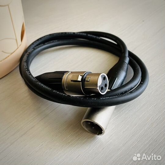 Кабель микрофонный XLR 5м Hicon