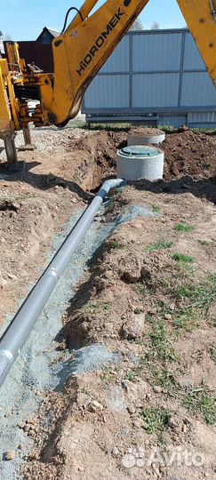 Септик из бетонных колец