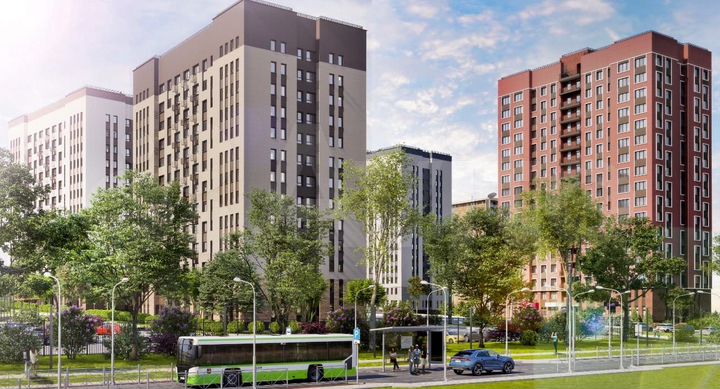 3-к. квартира, 68,4 м², 9/13 эт.