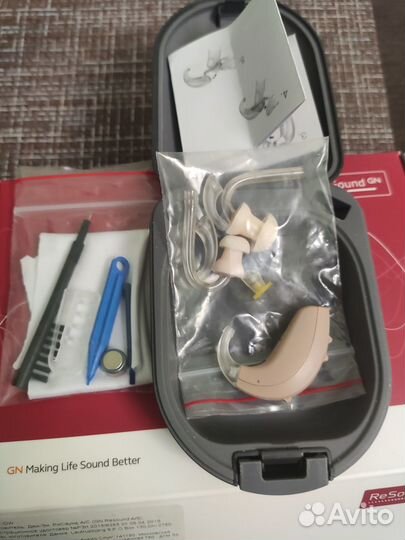 Слуховой аппарат ReSound GN на гарантии