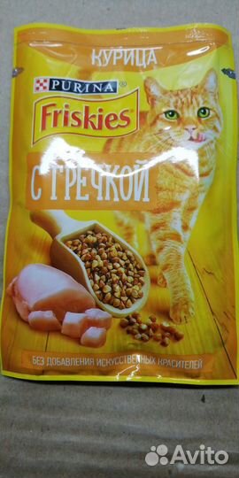 Корм для кошек Friskies курица гречка 75г