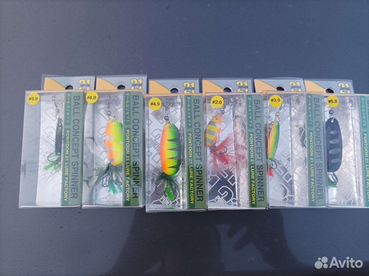 Вертушки, блесны, кастмастеры