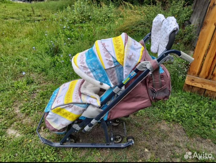 Санки коляска ника 7 3