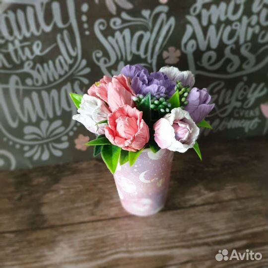 Букеты из мыла