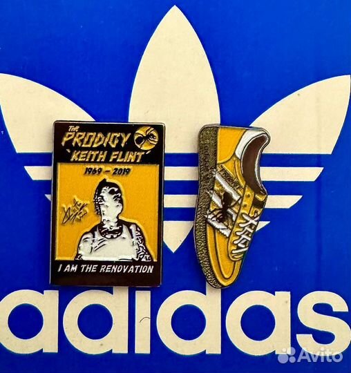 Значки (комплект) adidas & prodigy