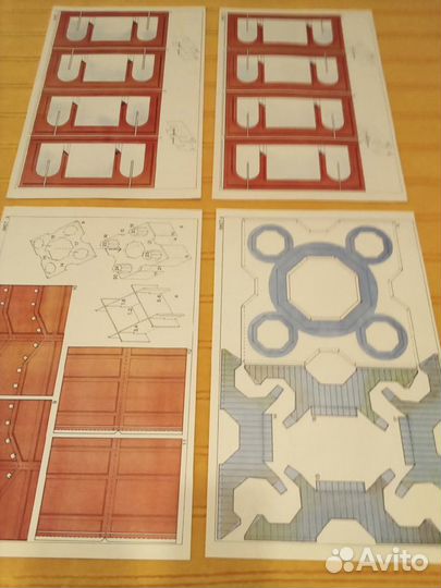 Бумажный макет Храма Василия Блаженного. 1990