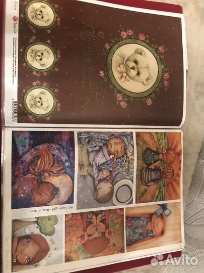 Декупажная карта