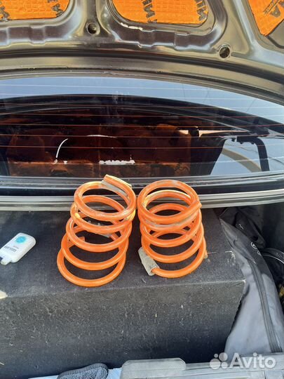 Задние пружины на hyundai accent -50 (70)