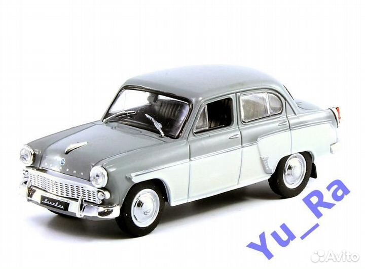 Москвич-407 Автолегенды СССР Лучшее №4 1:43 Yu-Ra