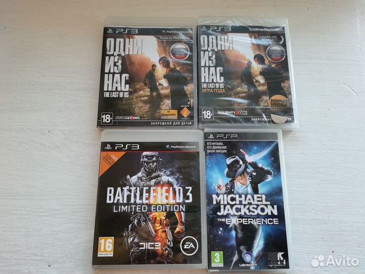 Игры на Playstation 3 и PSP