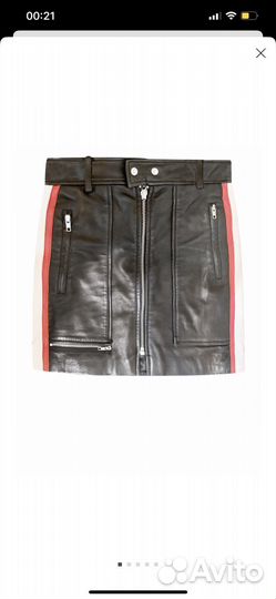 Кожаная юбка Isabel marant оригинал
