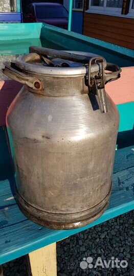 Фляга алюминиевая бу 40л