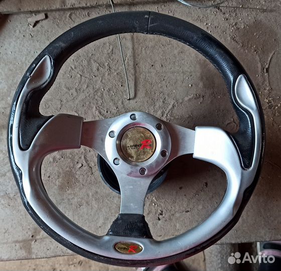 Спортивный руль на ваз