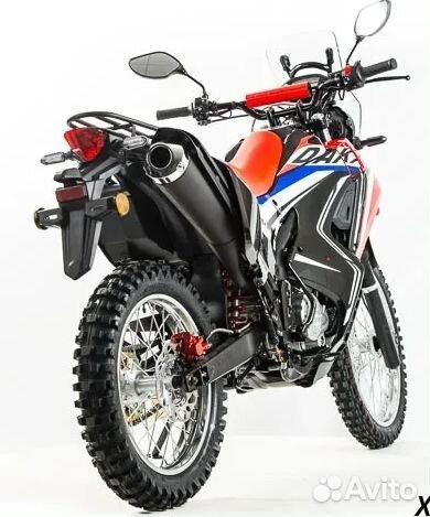 Мотоцикл motoland (мотоленд) Кросс dakar ST 172FM