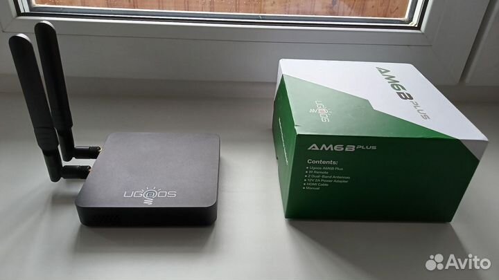 Android tv приставка ugoos am6b plus