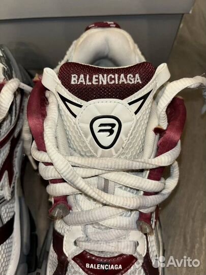 Balenciaga Runner Burgundy Оригинал