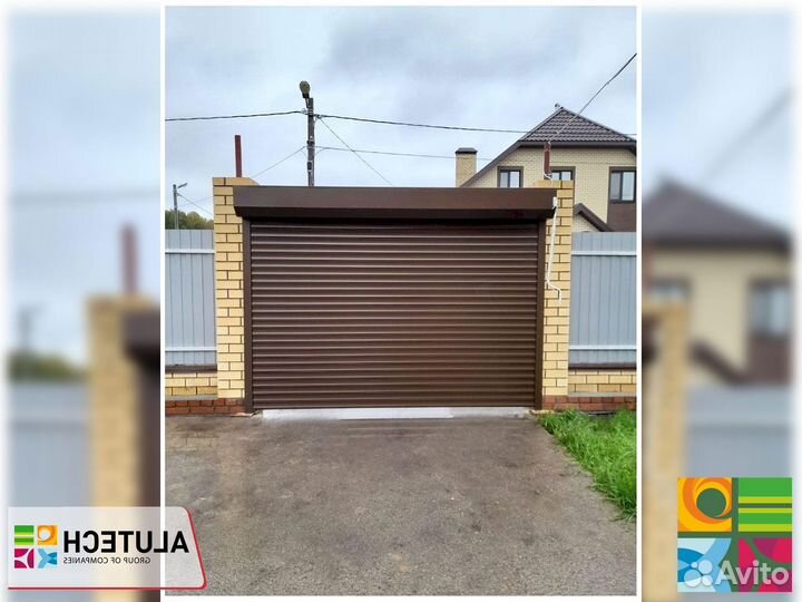 Ворота алютех роллетные