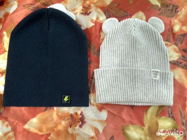 Шапка для мальчика 44-46