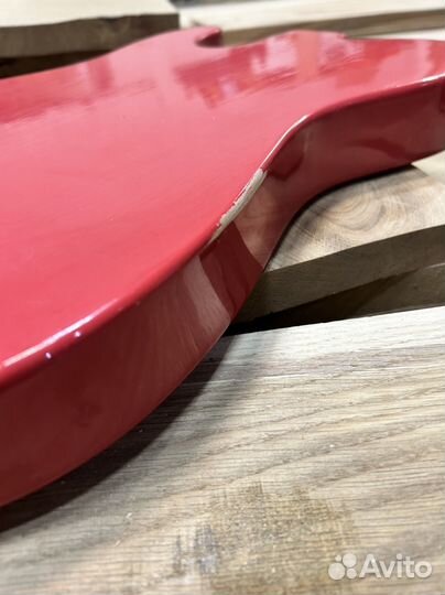 Fender tele body style fiesta red relic