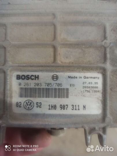 Эбу volkswagen vento 1.8 л.мкпп