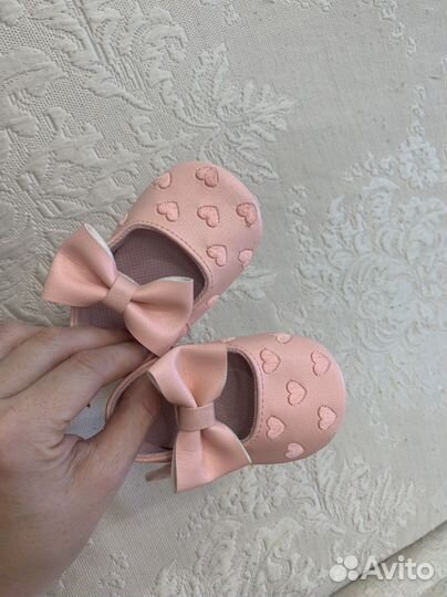 Пинетки для девочки 11 см
