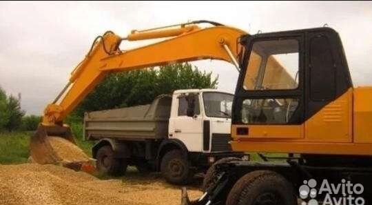 Песок, щебень