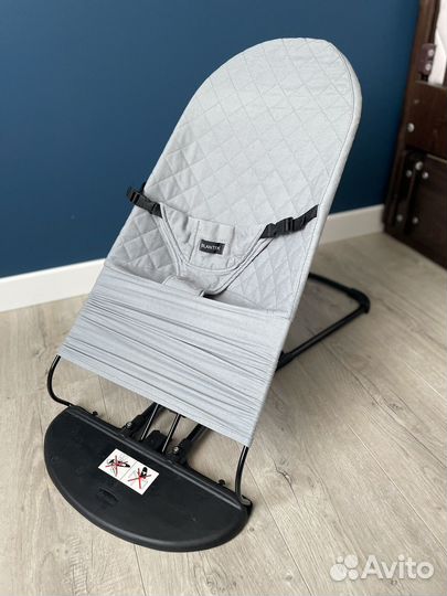 Шезлонг детский кресло-качалка для новорожденных
