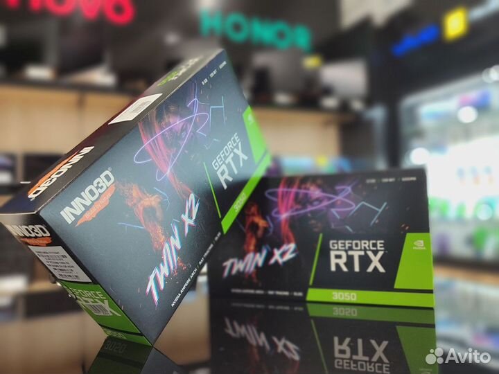 Видеокарта inno3D GeForce RTX 3050 twin X2