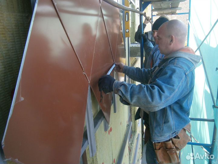 Фасадчики на стройку