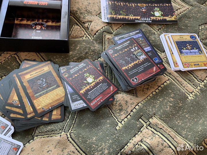 Босс-монстр настольная игра