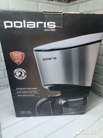 Кофеварка Polaris pcm 1215A