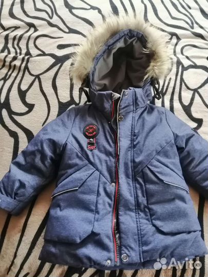 Куртка зима 104 на мальчика