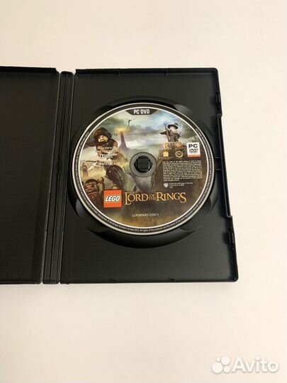 Lego The Lord of the Rings зарубе лицензия DVD-box