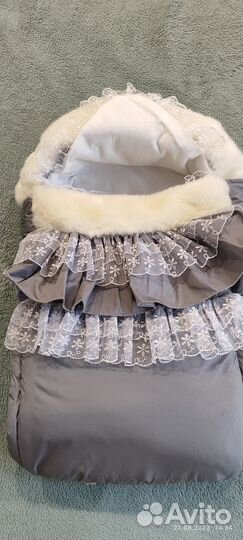 Конверт на выписку зимний