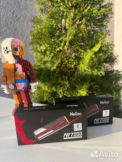Жесткий диск SSD Netac NV7000 (7400мб/с, 2/1тб)