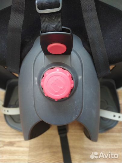 Детское велокресло на багажник hamax caress W/carr