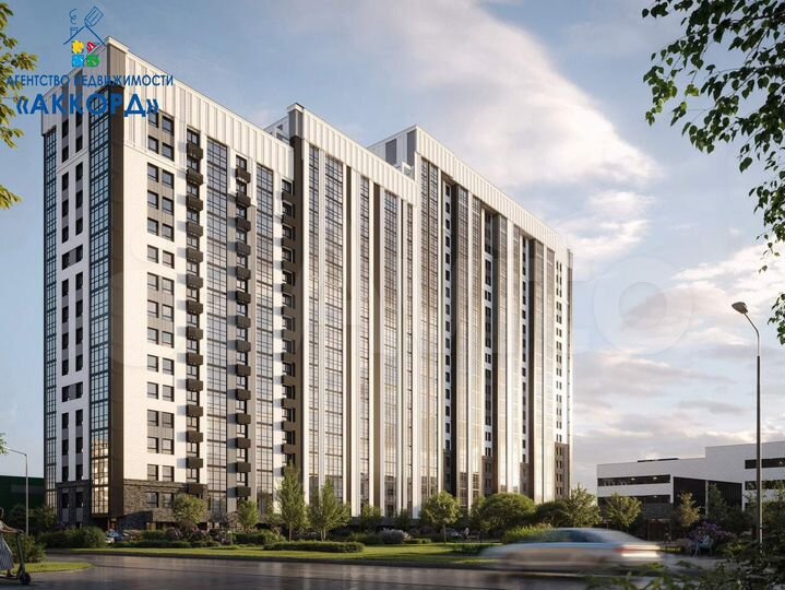 3-к. квартира, 62,6 м², 11/18 эт.