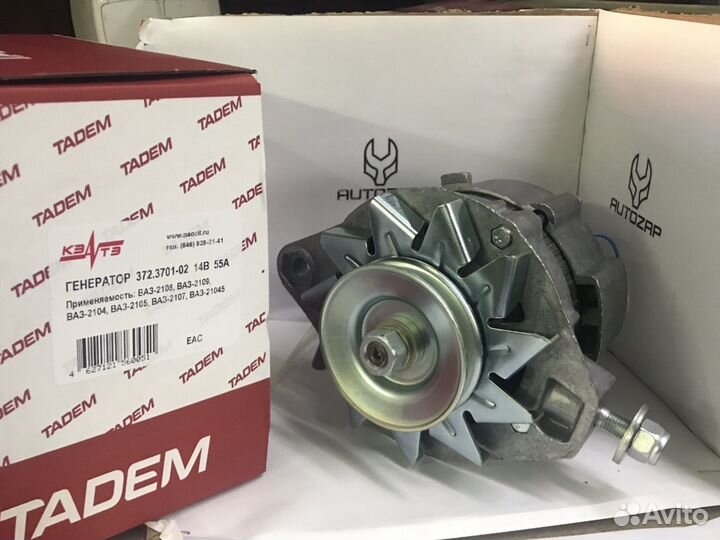 Генератор 55А на ваз 2107,2108,2109,21099