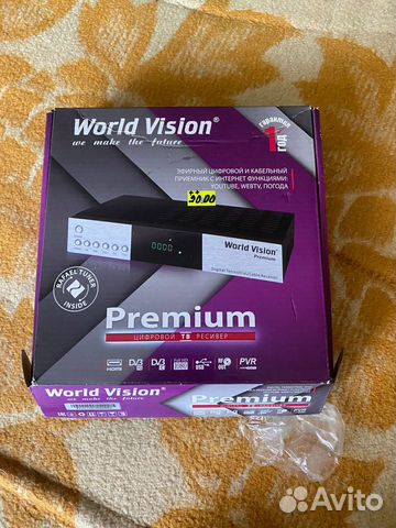 TV приёмник world vision premium купить в Москве | Электроника | Авито